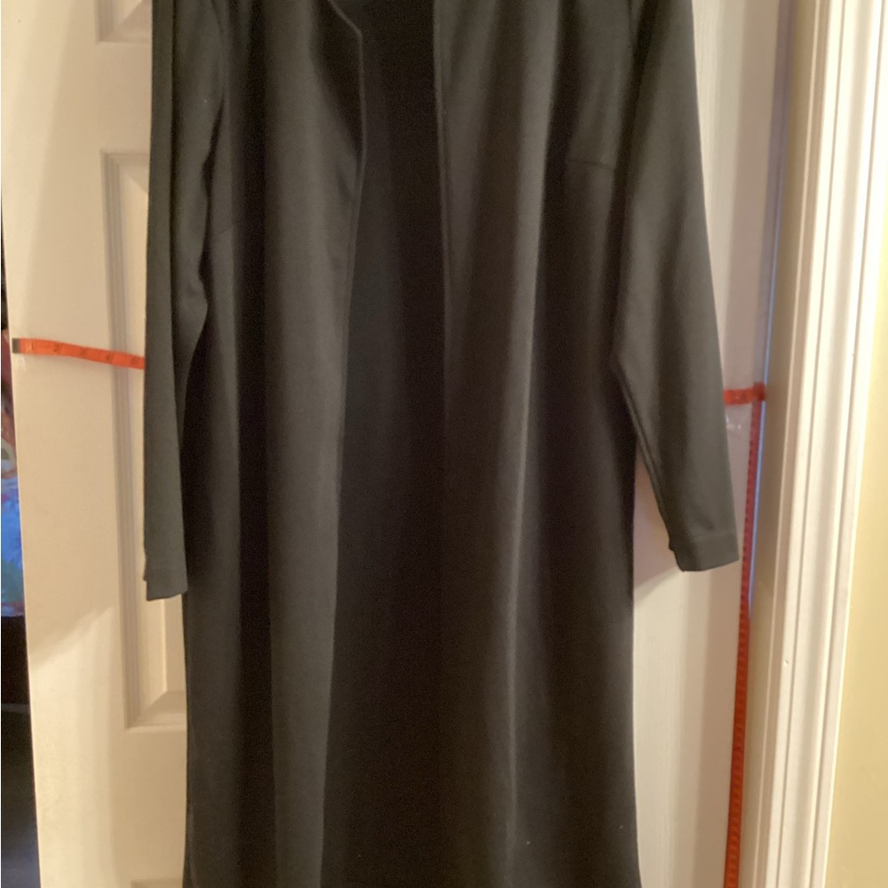 Jessica London Black Long Coat